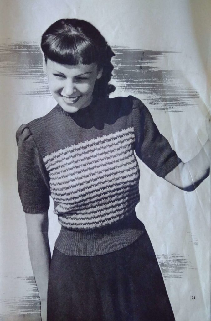 Lente in de kop_8, Margriet Breit, jaren vijftig, jumper